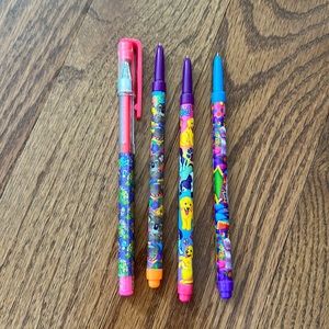 Lisa Frank pens (non writing!)